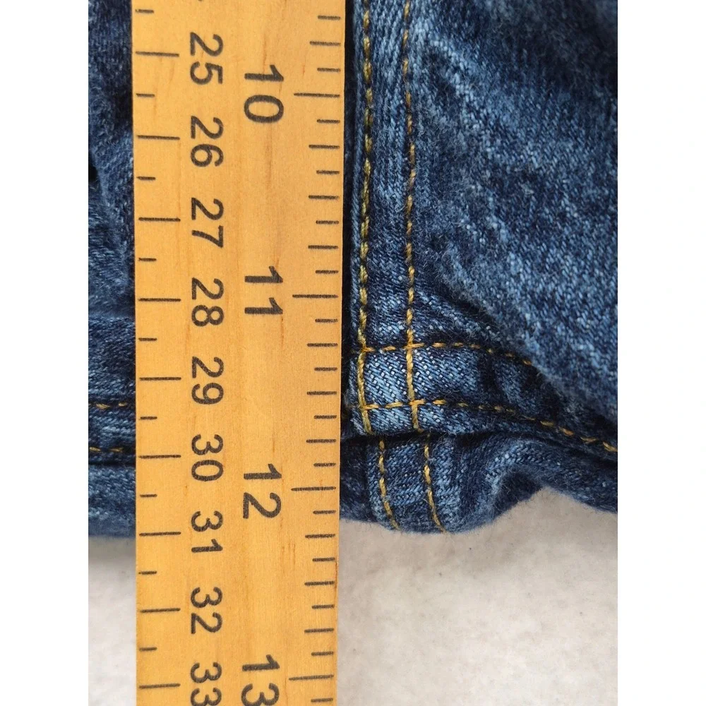 Levi's 505 Regular Fit Jeans Men's 34x32 Blue Straight Leg Medium Wash